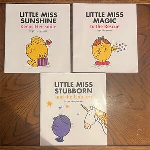 Little Miss kids books | set of 3 Little Miss storybooks